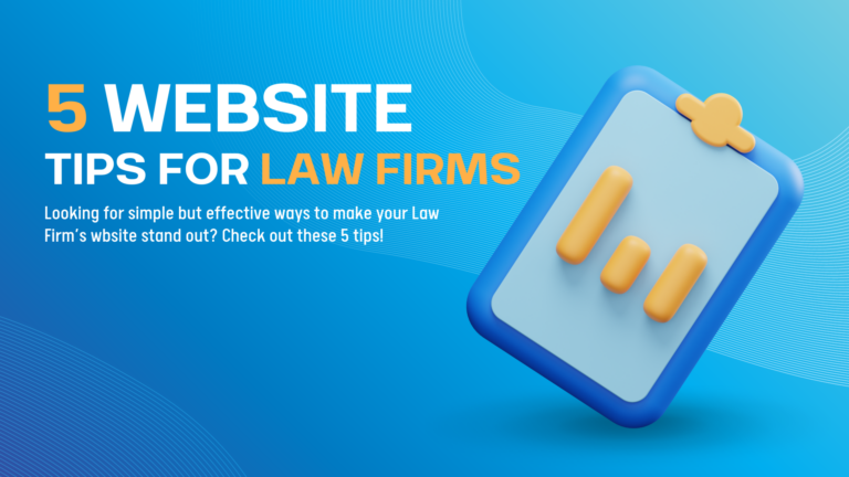 5 Tips To Make Your Law Firm’s Website Stand Out